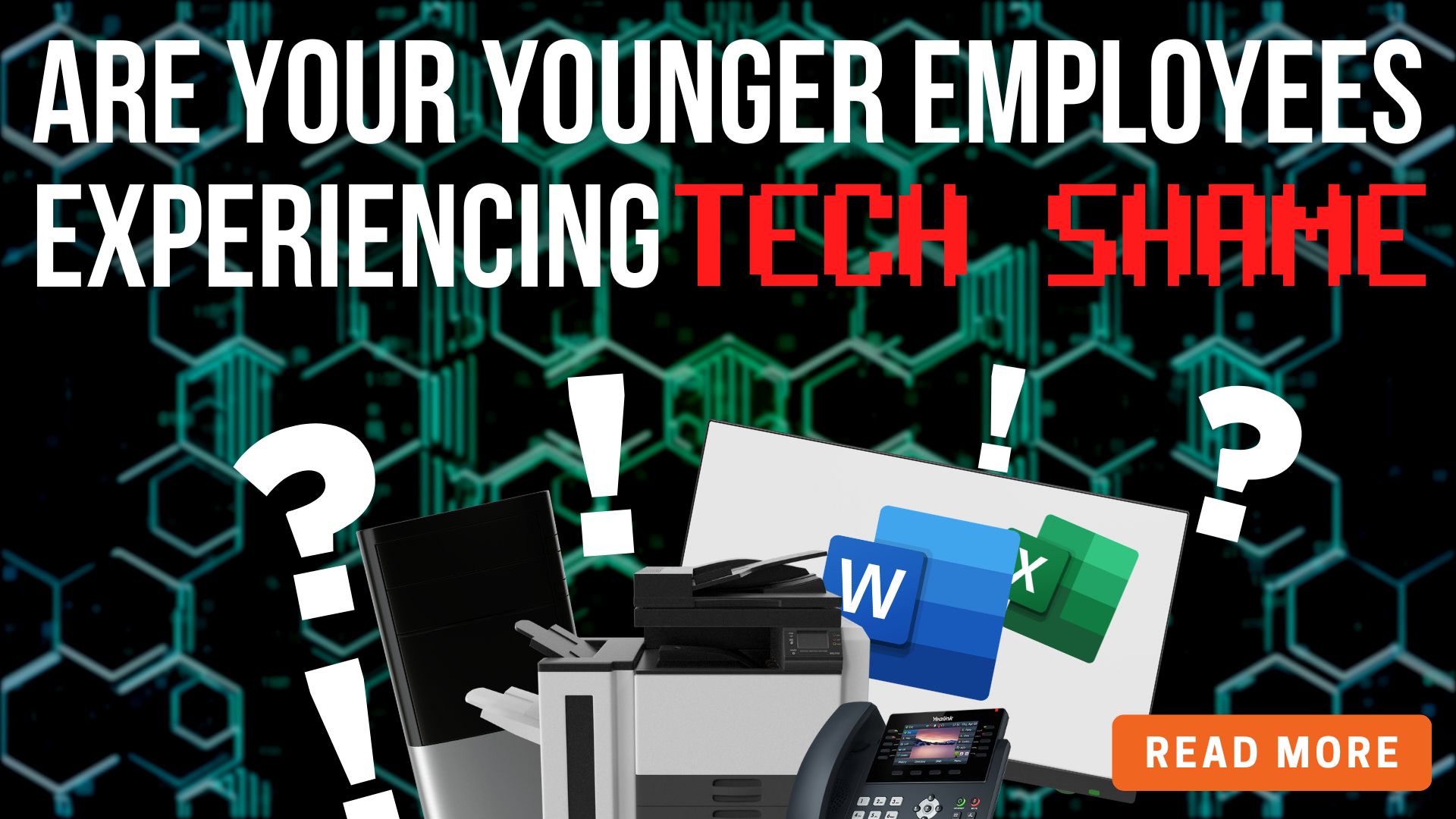 Are your younger employees experiencing ‘tech shame’?